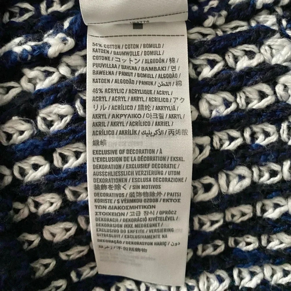 Abercrombie & FitchY2K Crotchet 90s Button Up Longline Knit Cardigan Size M - Picture 10 of 10